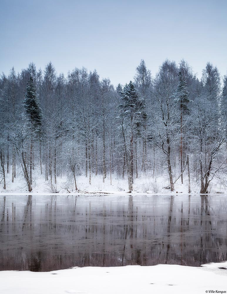 tammikuun maisema